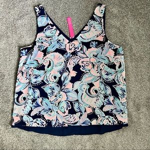 Lily Pulitzer Florin Tank Size XL